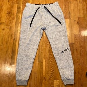 Hollister sweatpants, grey, medium, new condition